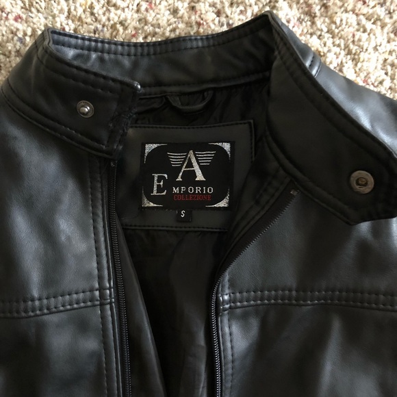 Armani Emporio Collezione Leather Jacket - Picture 6 of 8